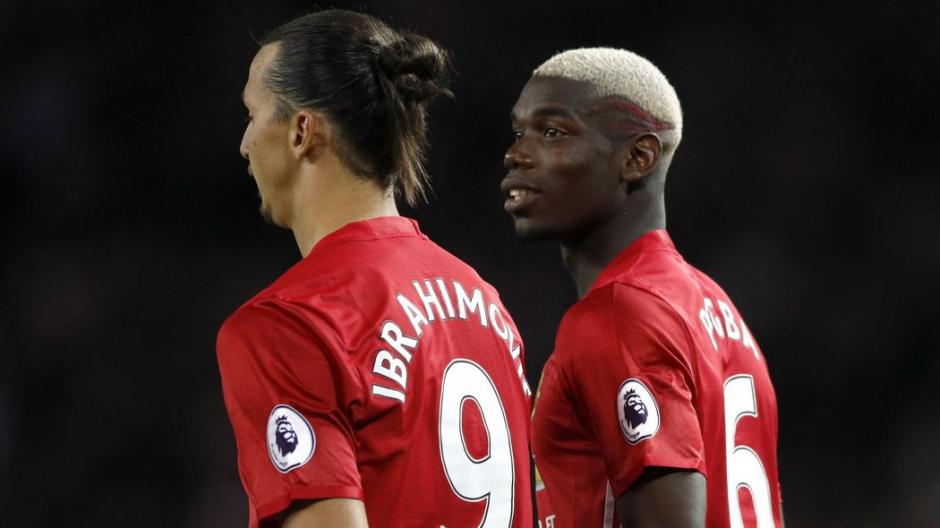 Zlatan Ibrahimovic metió el primer gol para el Manchester United en el partido de ida ante el Saint Etienne. (Foto: Eurosport)