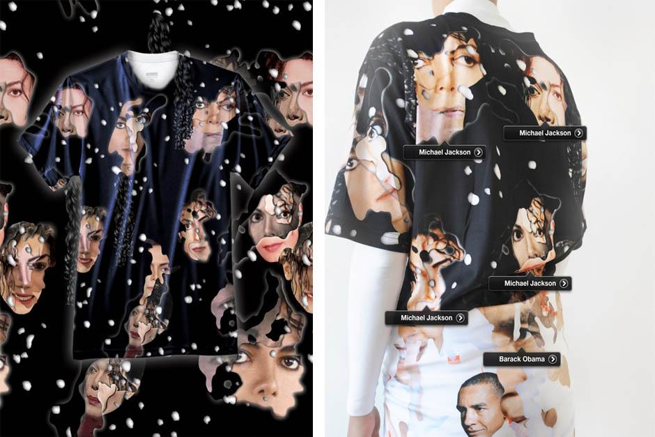 Una diseñadora inventó una playera de camuflaje para preservar la intimidad en las redes. Simone C. Niquille/ wired.com 