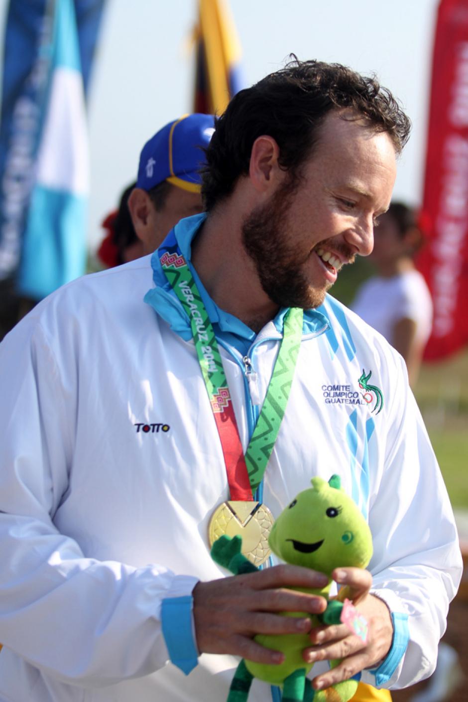 Jean Pierre Brol le pegó al primer oro para Guatemala en Veracruz 2014