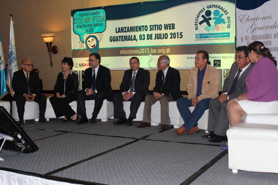 El portal web cuenta con secciones de transparencia, organizaciones políticas, información, multimedia y una sección de información general del TSE (Foto: cortesía TSE)