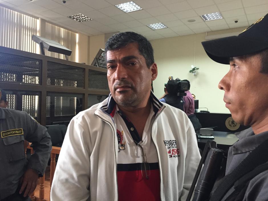 Haroldo Mendoza Mata pidió el traslado de la cárcel El Infiernito para Mariscal Zavala por motivos de seguridad y salud. (Foto: Evelyn de León /Soy502) 