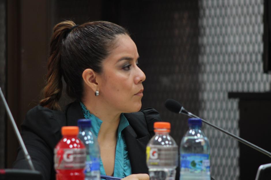 La exintendente de Aduanas de la SAT, Claudia Méndez, fue ligada a proceso penal en el caso conocido como La Línea. (Foto: Jesús Alfonso/Soy502) 