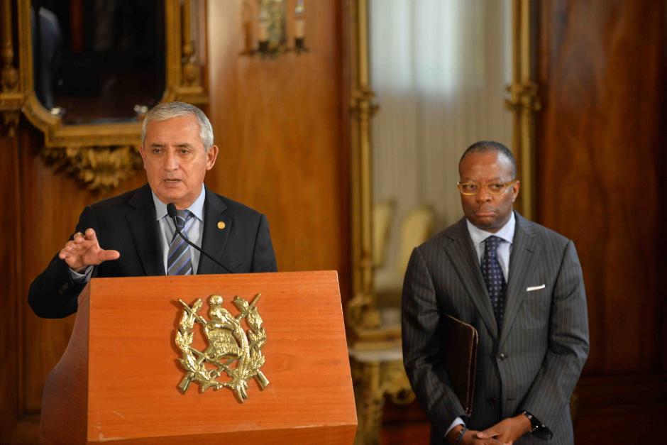 El presidente Otto Pérez Molina anunció que el Gobierno de los Estados Unidos realizará pruebas de polígrafo a altos funcionarios de la Administración Tributaria. (Foto: Archivo/Soy502)