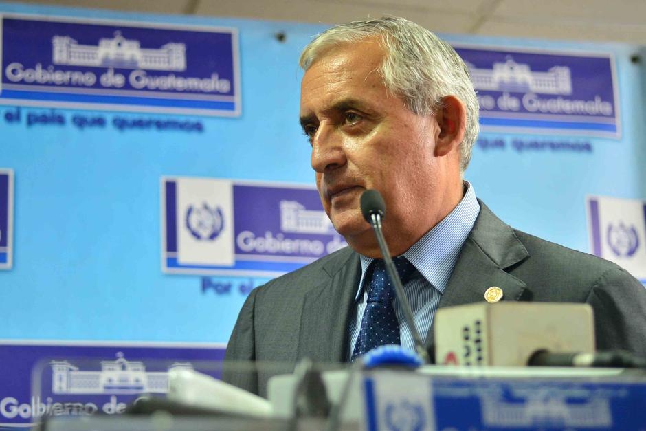 El mandatario Otto Pérez Molina informó que necesita más elementos para tomar una decisión respecto al estado de calamidad en Sayaxché. (Foto: Jesús Alfonso/Soy502) 