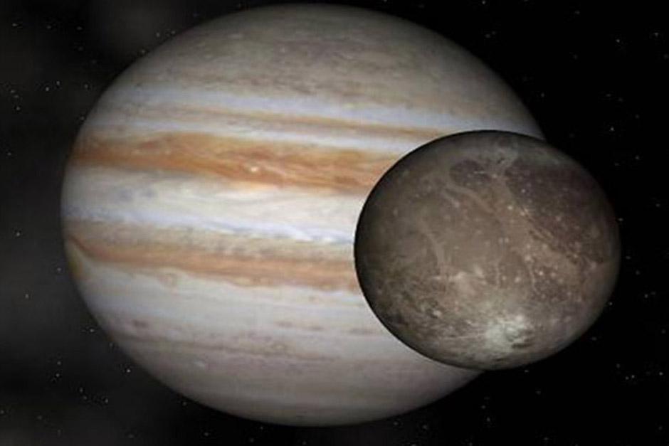 Ganímedes, la mayor luna de Júpiter, alberga más agua en un solo océano que la que hay en todos los mares de la Tierra. (Foto: yucatan.com.mx)