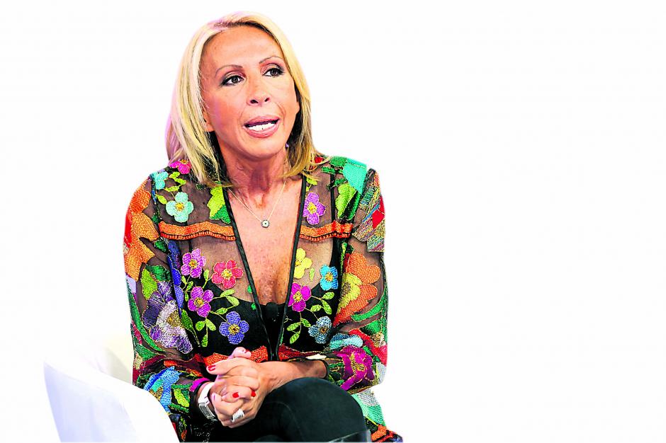 La polémica presentadora Laura Bozzo es famosa en latinoamérica por sus porgramas "Laura" y "Laura en América".