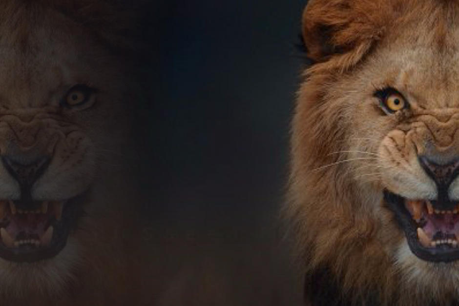 Una impresionante fotografía de un león, justo antes de atacarle fue captada por este fotógrafo. (Foto: Atif Saaed/Daily Mail)