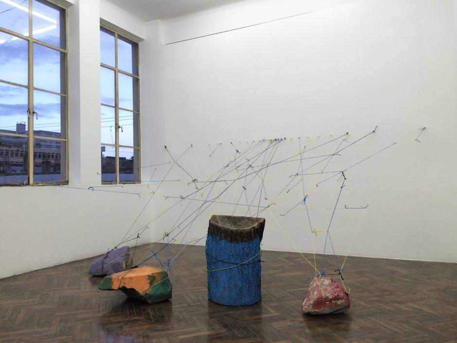 Esta es una de las piezas que forman parte de la exhibición de Esvin Alarcón Lam. (Foto: Esvin Alarcón Lam) 