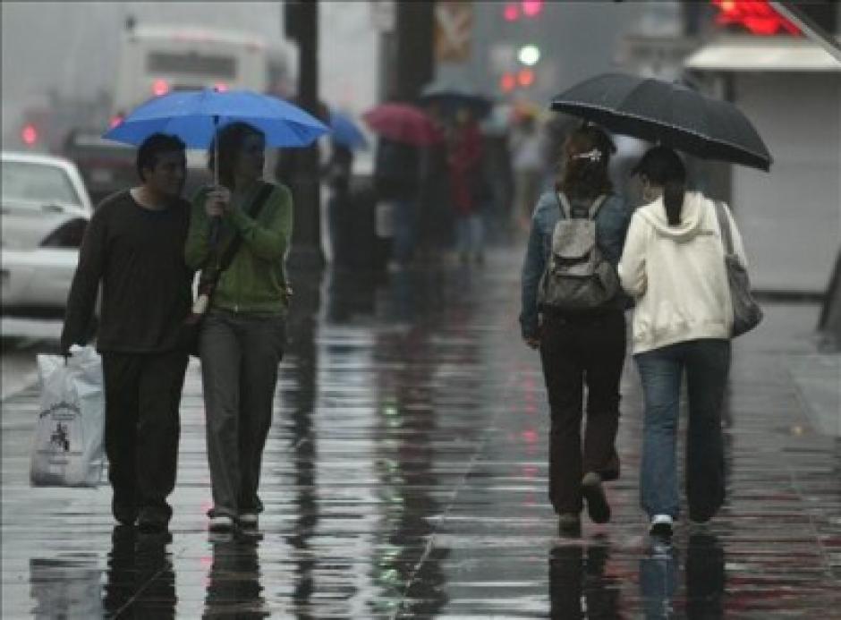 Las condiciones climáticas serán similares para el resto de la semana. Nublados por las mañanas y lluvias por las tardes y noches.