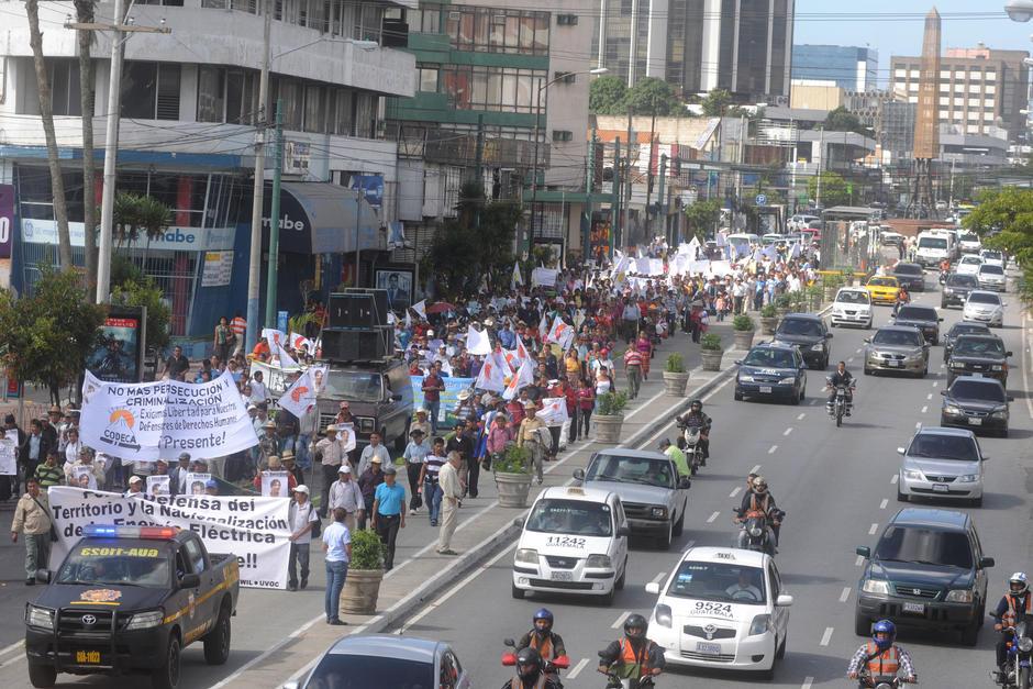 Se prevé que la marcha bloquee diferentes calles en la ciudad capital a partir de las 7 horas. (Foto: Archivo/Soy502) 