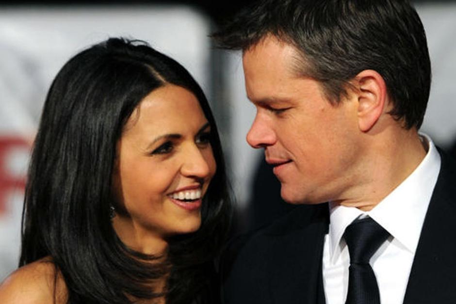 Matt y Luciana se conocieron en 2003 y se casaron en 2005.