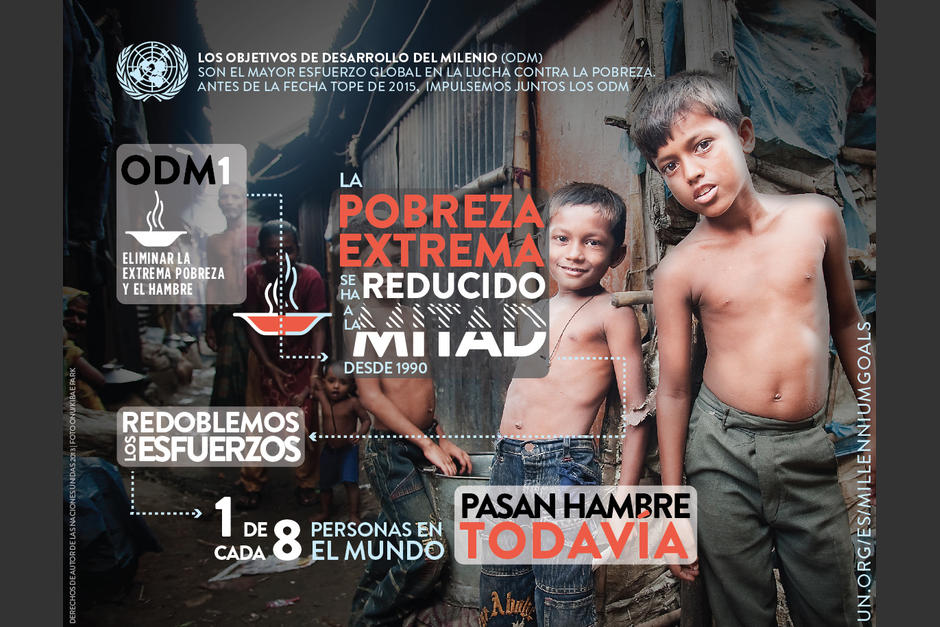 Erradicar la pobreza extrema y el hambre son el primer objetivo del milenio. Ahora el reto es mayor: ampliar la clase media. 