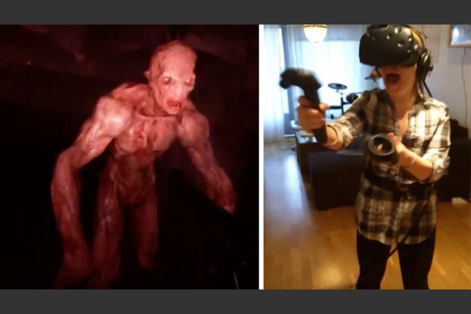 Un juego en realidad virtual provoca el colapso nervioso de una inexperta gamer. (Imagen: theverge.com)