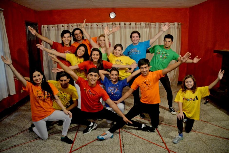 14 aspirantes guatemaltecos a formar su carrera artística en Hollywood, participan este año en la Olimpiadas de las Artes. (Foto: Esteban Biba/Soy502) 