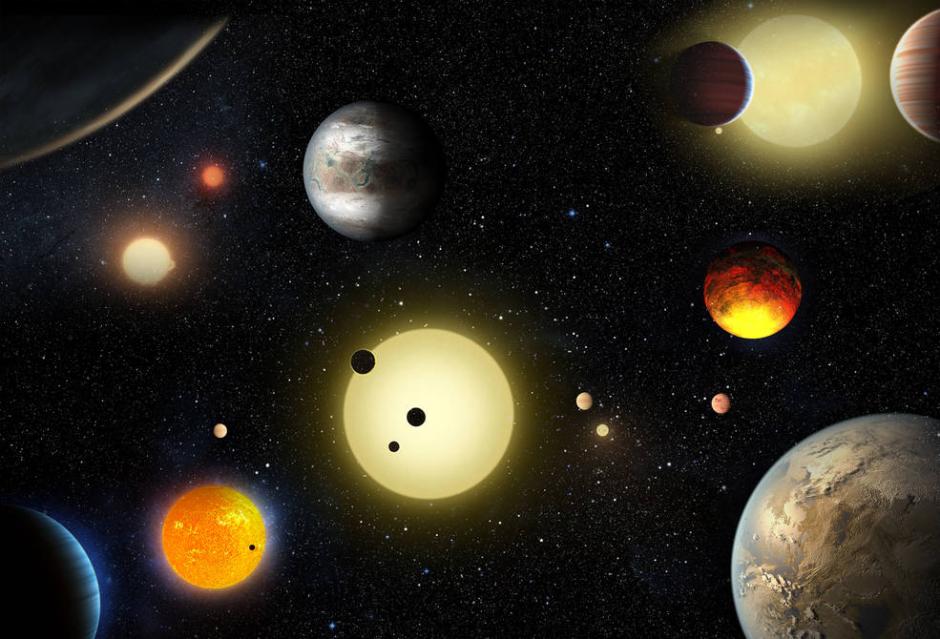 La NASA anunció el hallazgo de mil 284 nuevos planetas gracias a una novedosa técnica de análisis de los datos del telescopio Kepler. (Foto: NASA)