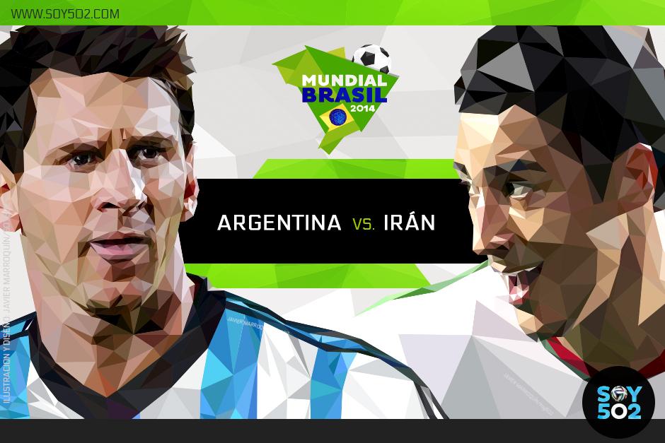 Los argentinos comandados por Lionel Messi buscarán su segundo triunfo del Mundial. Enfrente tendrán a los iraníes. (Foto: Soy 502)