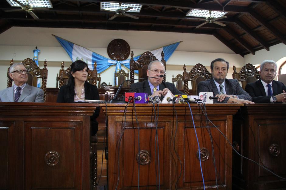 El magistrado de la CC, Alejandro Maldonado fue electo por el Congreso como nuevo Vicepresidente y su puesto queda vacante. (Foto: Archivo/Soy502) 