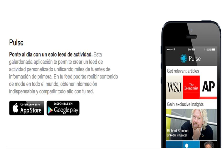 Esta aplicación canaliza miles de fuentes de información noticiosa. (LinkedIn)