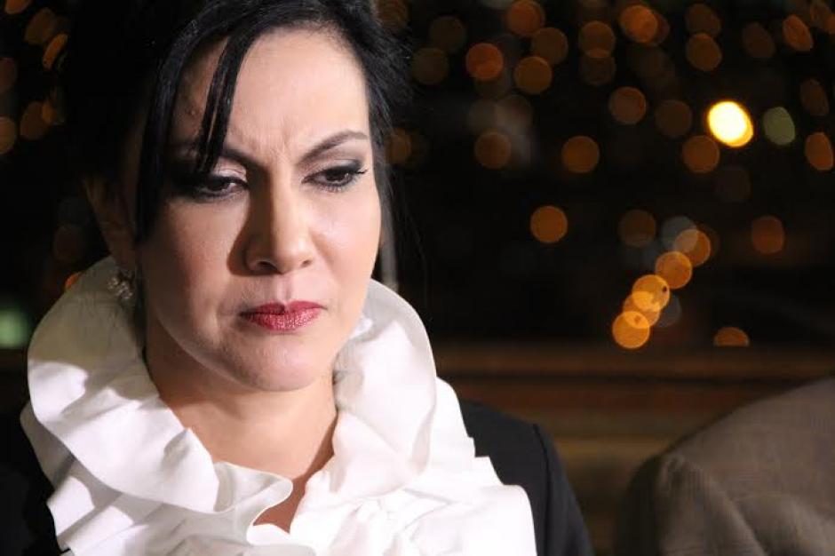 Zury Ríos se refirió al asesinato del abogado Francisco Palomo la tarde de este miércoles. (Foto: Roberto Caubilla/Soy502)