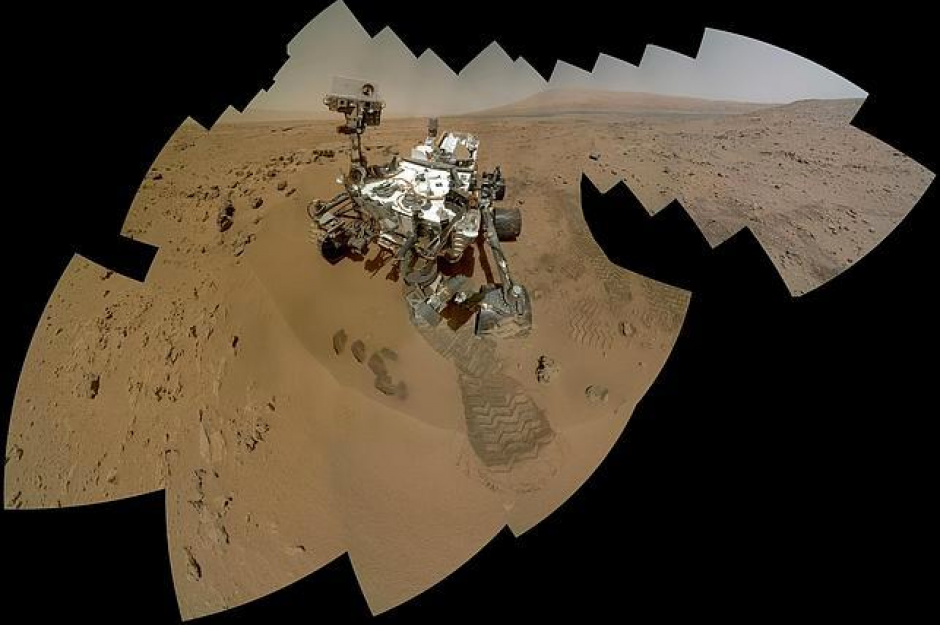Las últimas muestras de suelo tomadas por el Curiosity han servido para reafirmar la presencia de agua en suelo marciano. Foto: NASA 