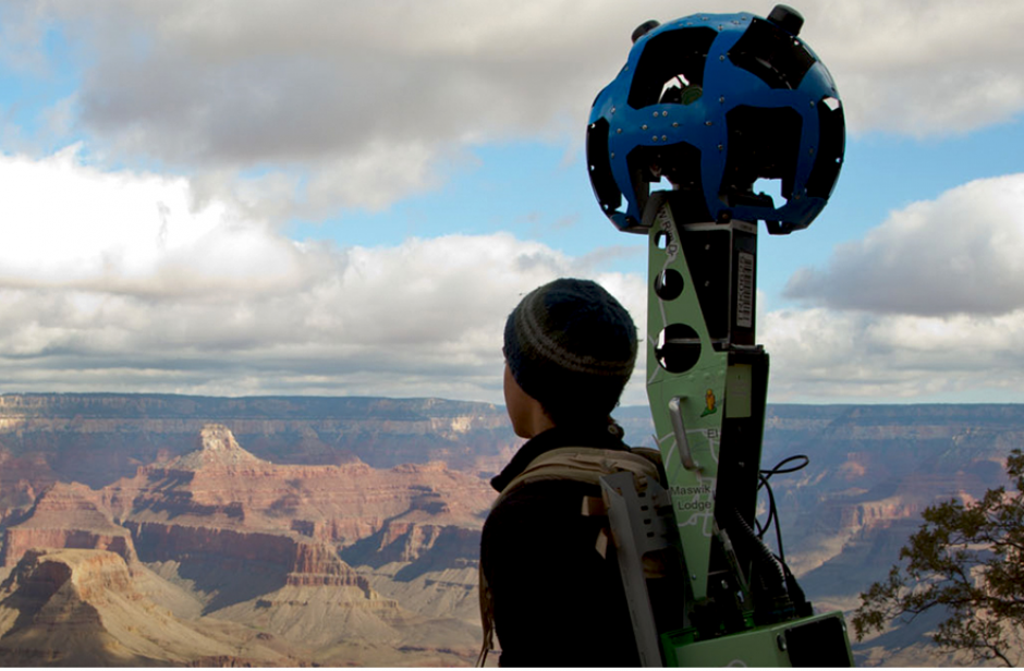 Los empleados de Google Street View recorren los países seleccionados en carro y a pie, para tomar las mejores fotografías. (Google Maps)