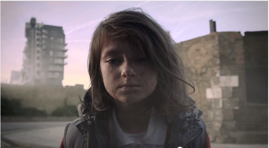 Una campaña de Save The Childen Inglaterra para demostrar como la guerra cambia la vida. 