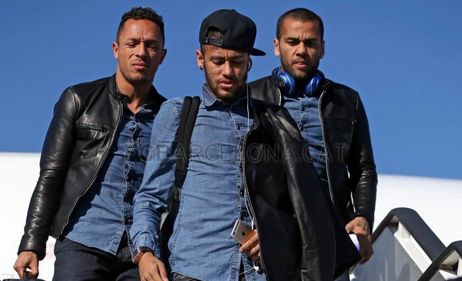 El equipo se dirigió directamente a la ciudad deportiva Joan Gamper donde debe preparar su partido del sábado. (Foto: FC Barcelona.com)