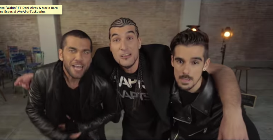 Alves, Pinto y Mario Baro, los intérpretes de "Eres Especial". (Foto: YouTube)