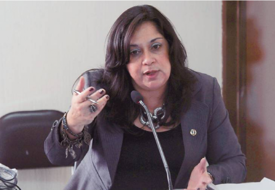 El pleno de magistrados de la Corte Suprema de Justicia resolvió declarar con lugar el antejuicio contra la jueza Reinoso. (Foto: Nuestro Diario) 