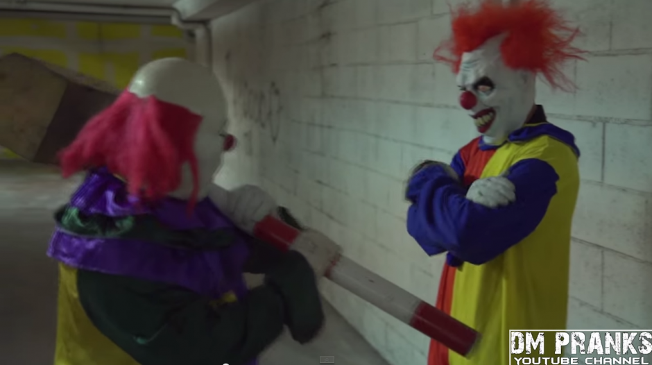 Regresan los payasos asesinos con nuevas bromas. (Imagen: YouTube)