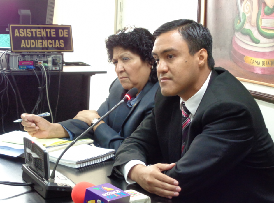 Otto Molina Stalling, seguirá en prisión preventiva luego que la jueza Silvia Violeta de León rechazara la petición de reformar el delito. (Foto: Evelyn de León /Soy502) 