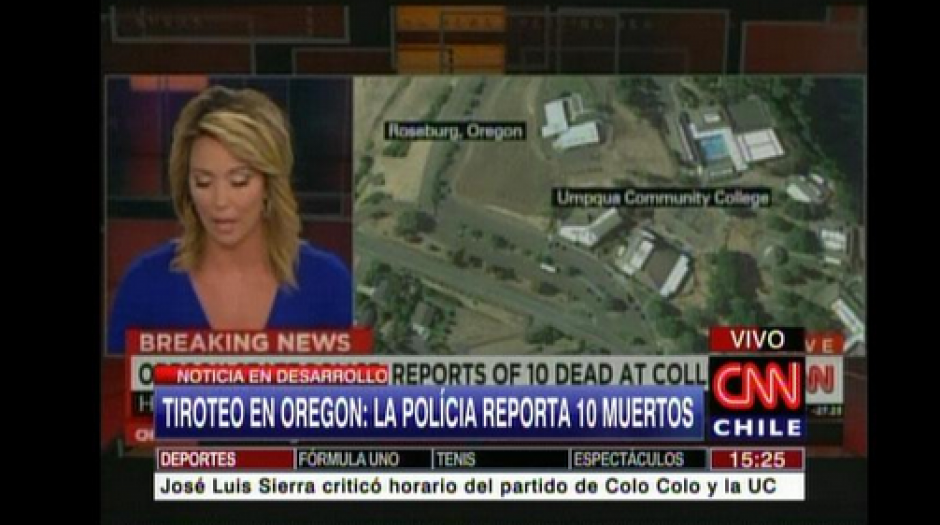 Las autoridades locales reportan al menos 10 fallecidos en el ataque a un campus. (Foto: CNN) 