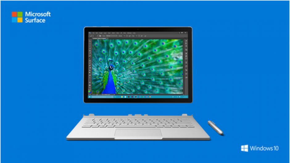 Según Microsoft, su primer computadora portátil fabricada, es la más delgada y poderosa que se haya creado. (Imagen: Microsoft)