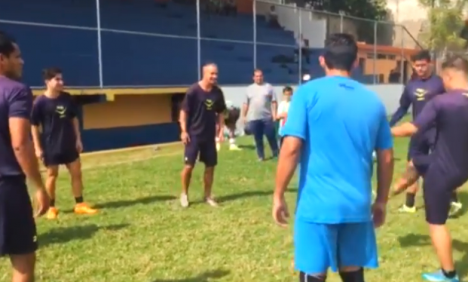 Antigua GFC trabaja para ir de visita en el juego de ida de la final ante Guastatoya. (Captura de pantalla)