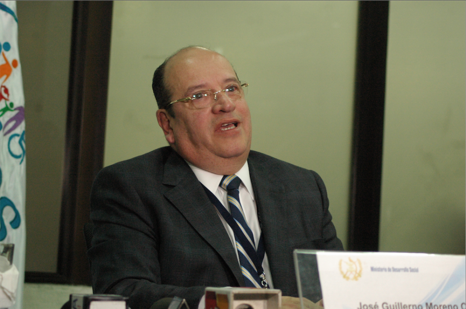 José Guillermo Moreno, ministro de Desarrollo, resaltó que la cartera se encuentra en una situación complicada, herencia de la administración anterior. (Foto: Fredy Hernández/Soy502)