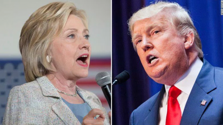 La demócrata Hillary Clinton y el republicano Donald Trump se consolidaron hoy como favoritos para ser los candidatos a la Casa Blanca con sus grandes victorias del supermartes, la jornada de primarias donde se reparte un mayor número de delegados. (Foto: cnnespanol.cnn.com)