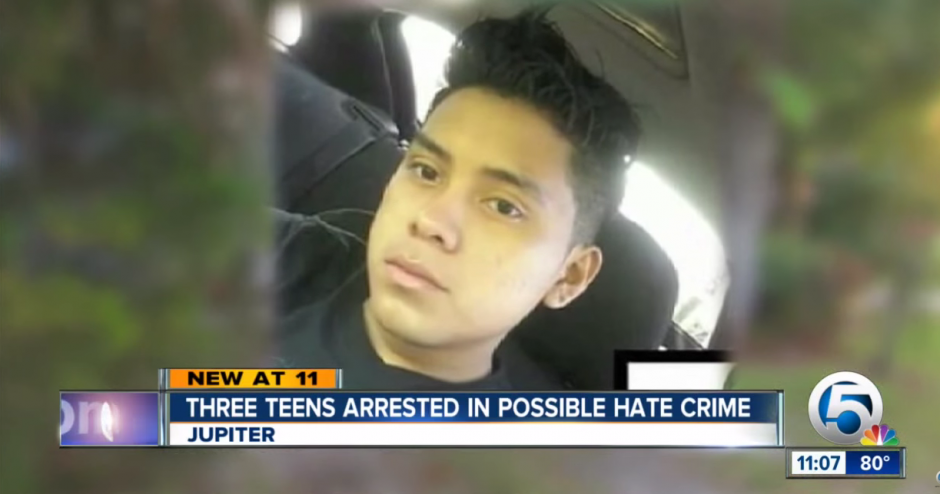 El joven guatemalteco Onésimo López Ramos murió hace un año al ser atacado frente a su vivienda. (Foto: WPTV News | West Palm Beach Florida/YouTube)