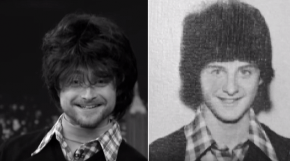 El presentador Jimmy Fallon localizó varios clones del protagonista de Harry Potter, Daniel Radcliffe. (Foto: Captura de YouTube) 
