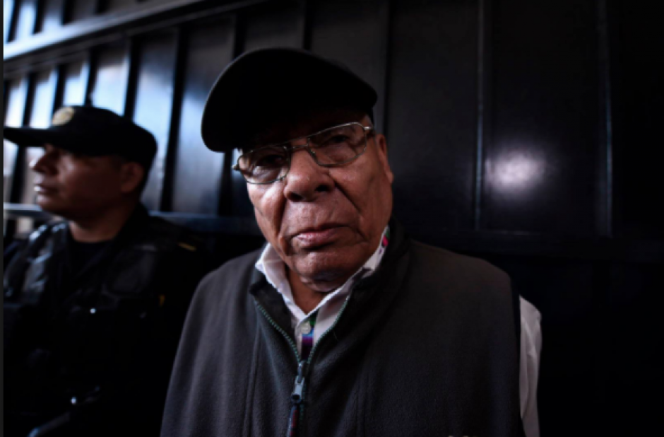 Benedicto Lucas García es acusado de desaparición forzada, violación y delitos contra los deberes de la humanidad. (Foto: Archivo/Soy502)
