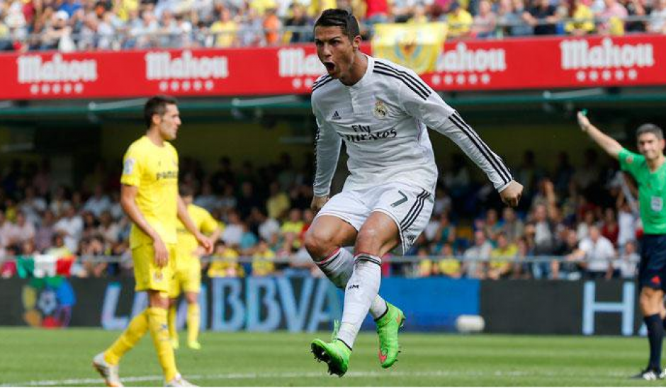 El delantero del Real Madrid, Cristiano Ronaldo, bate el récord de penaltis marcados en la Liga Española. (Foto: Twitter)