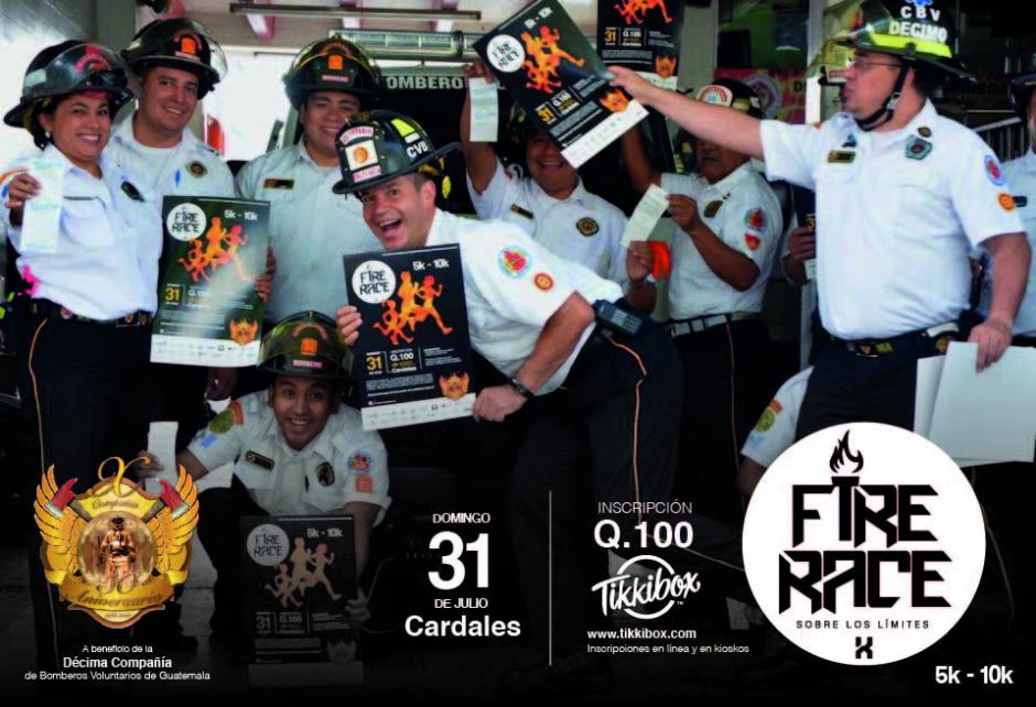 Los Bomberos Voluntarios de la Décima Compañía esperan recolectar los fondos necesarios para pagar los impuestos de aduana de su nueva unidad contra incendios. (Foto: Fire Race)