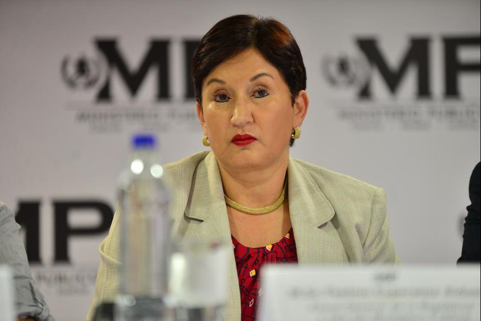 La Fiscal General, Thelma Aldana aseguró que sacaron de contexto su reunión con Juan Carlos Monzón. (Foto: Archivo/Soy502)
