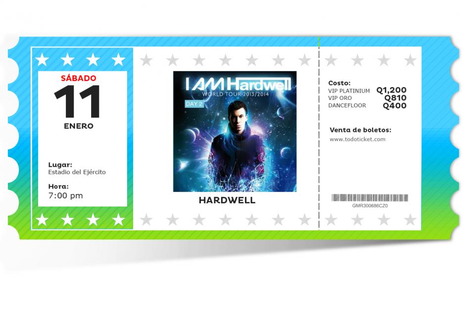 Hardwell celebra el décimo aniversario de Empire Promotions con su música. (Diseño: Javier Marroquín/Soy502) 