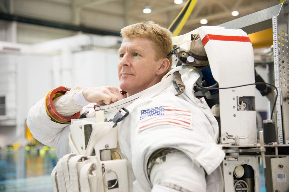 El astronauta Tom Peake comenzó su misión espacial el pasado 15 de diciembre. (Foto: Astrolabio)