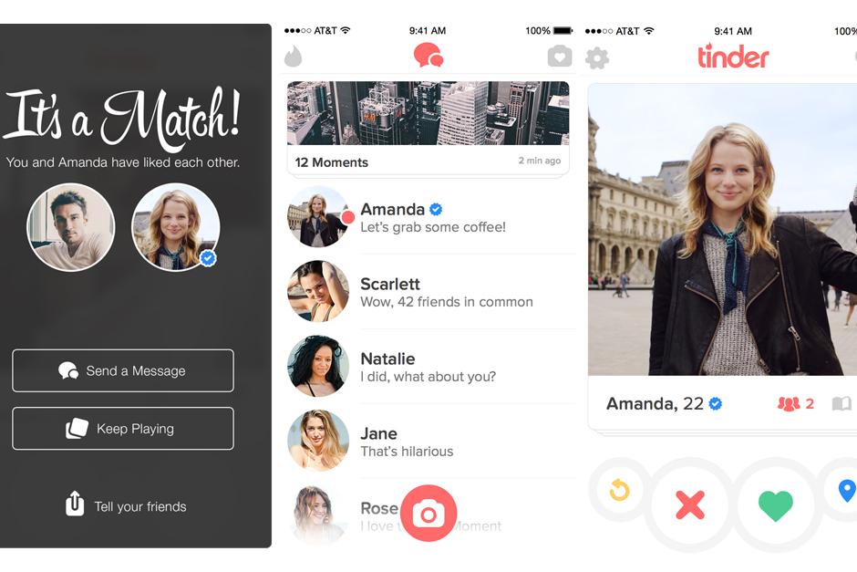Tinder verificará los perfiles de las figuras públicas, celebridades y atletas que se anoten en su servicio de citas en línea para aparatos móviles. (Imagen: Tinder)