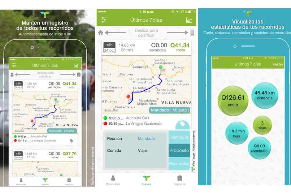 La aplicación Trip Tagger registra tu kilometraje. (Imagen: Google Play/ Trip Tagger)