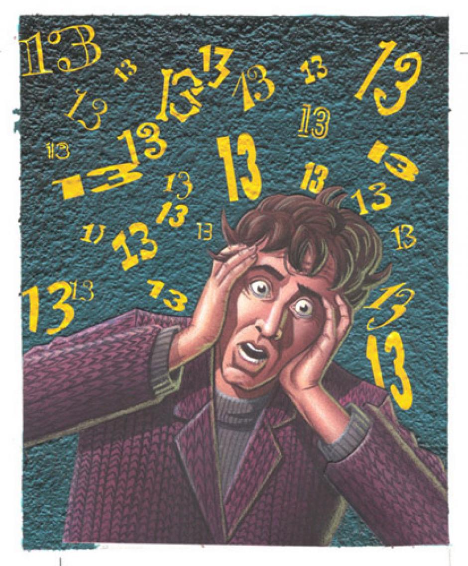 El pavor al número 13 está tan arraigado que se evita su uso en documentos o lugares públicos.