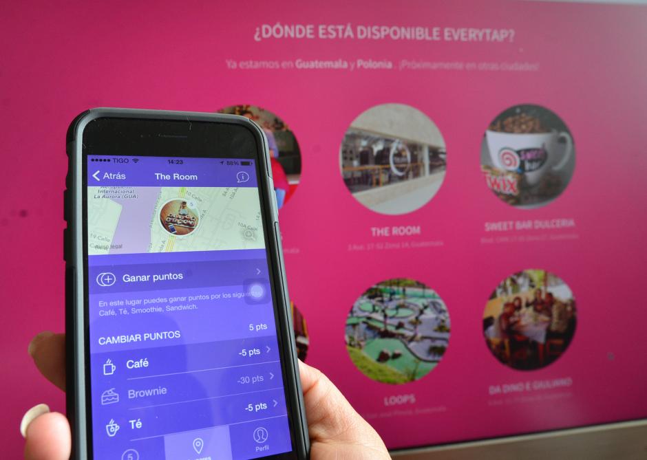 Varios establecimientos de prestigio en Guatemala ya cuentan con la aplicación Everytap+. (Foto: Wilder López/Soy502) 