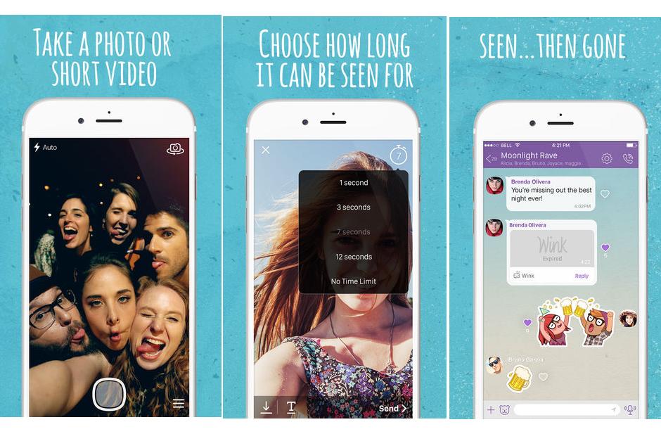 La herramienta Wink destruye los mensajes después de ser visto. (Foto: Wink)