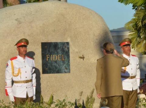 Cenizas de Fidel Castro fueron enterradas en Santiago de Cuba